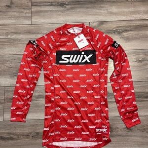 Swix Red Long Sleeve Shirt
